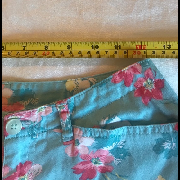 Crazy Horse/Liz Claiborne Petite Capris Sz 4 - Picture 4 of 7